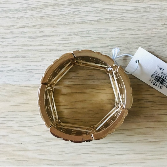 EQUIP Diamante Stretch Bracelet Casual Party Event Work - Picture 2 of 2